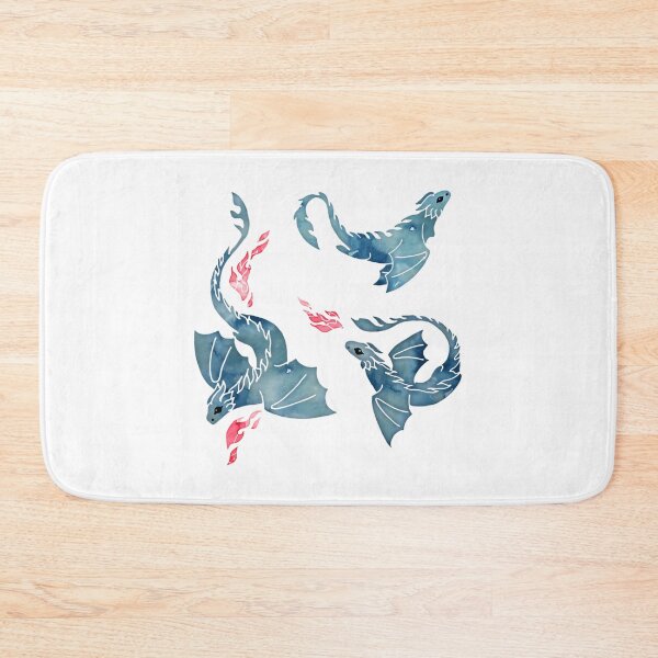 Item preview, Dragon Fire Dark Blue designed and sold by asiapenguinw.