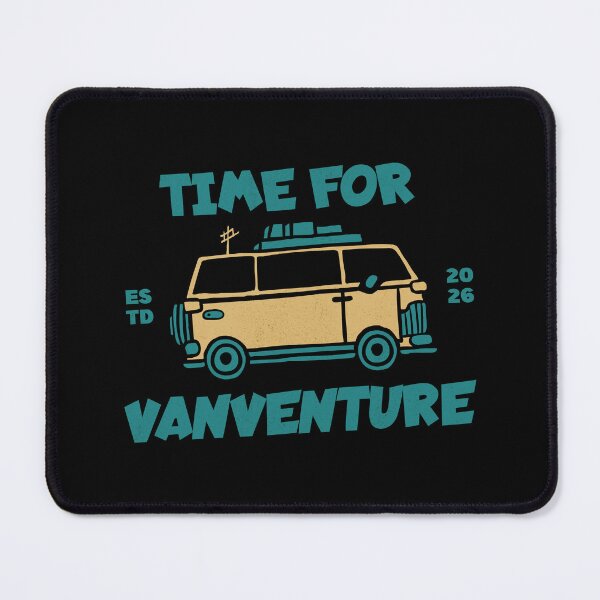 Item preview, Time For Vanventure - Retro Camper Van Adventure Road Trip designed and sold by AnAzArt.