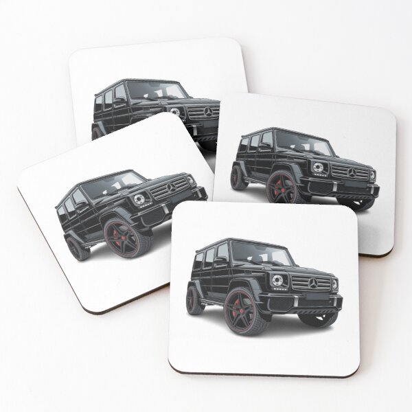 Item preview, G class g wagon black car designed and sold by Nagikseyanart.
