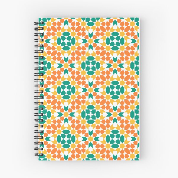 Item preview, Zellige style seamless pattern in color designed and sold by alyoha.