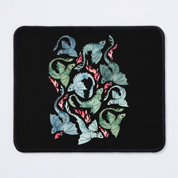 Item preview, Dragon Fire Dark Blue Green designed and sold by asiapenguinw.