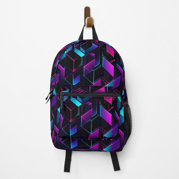 Item preview, Neon Cyber Cubist Pattern designed and sold by Alpha-mike13.