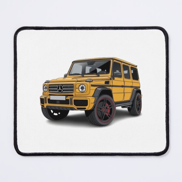 Item preview, G class g wagon yellow car designed and sold by Nagikseyanart.