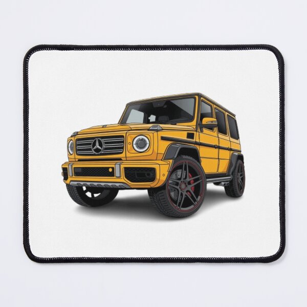 Item preview, G class g wagon yellow car designed and sold by Nagikseyanart.