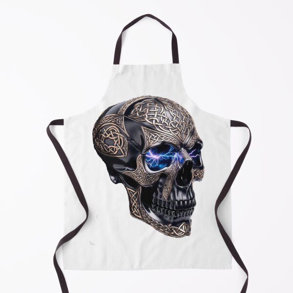 Item preview, Viking Thunder Skull designed and sold by Bluesax.