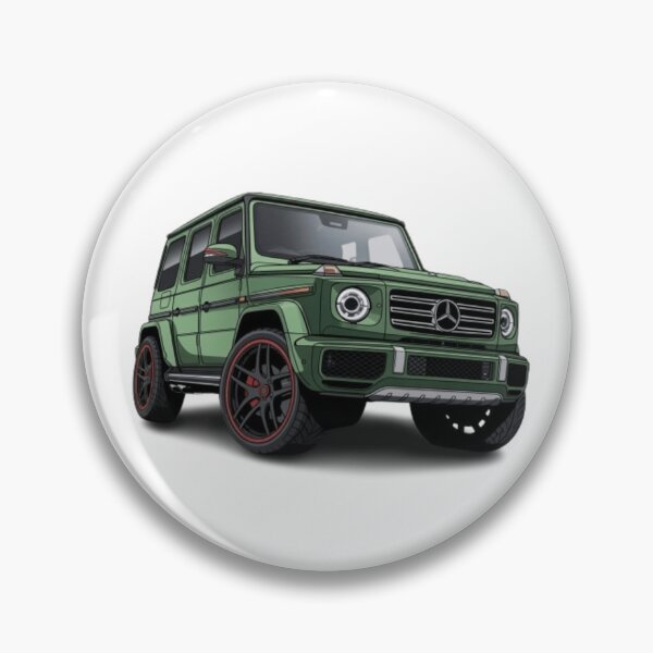 Item preview, G class g wagon green car designed and sold by Nagikseyanart.