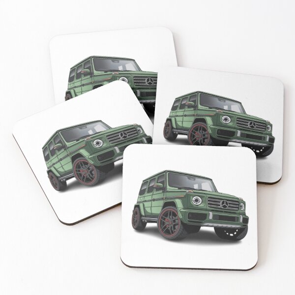 Item preview, G class g wagon green car designed and sold by Nagikseyanart.