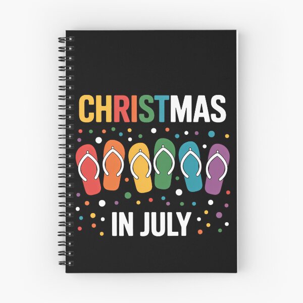 Item preview, Christmas in July Colorful Xmas Flip Flops designed and sold by SapfireStuArt.