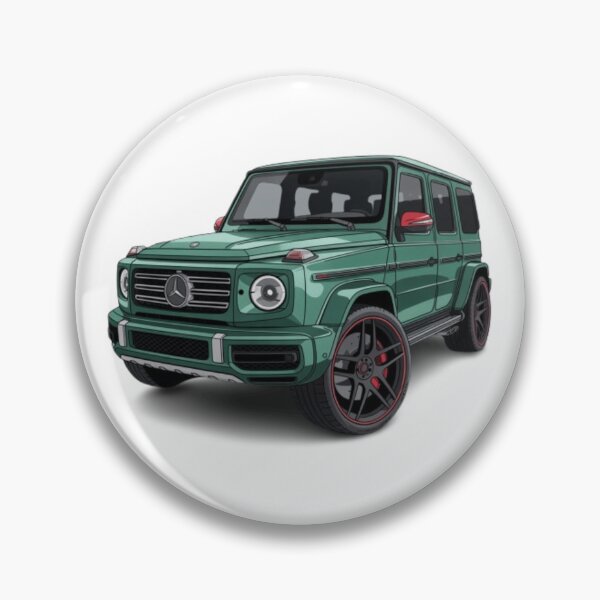 Item preview, G class g wagon green car designed and sold by Nagikseyanart.