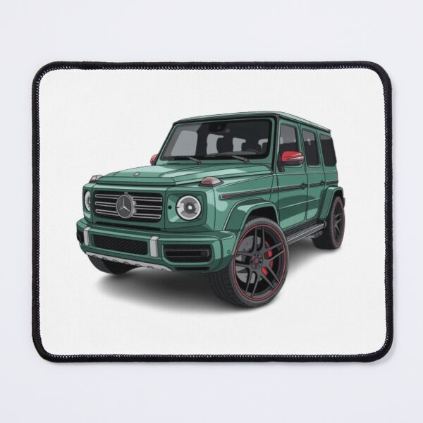 Item preview, G class g wagon green car designed and sold by Nagikseyanart.