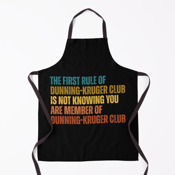 Item preview, Dunning-Kruger Club designed and sold by Dondonmart.