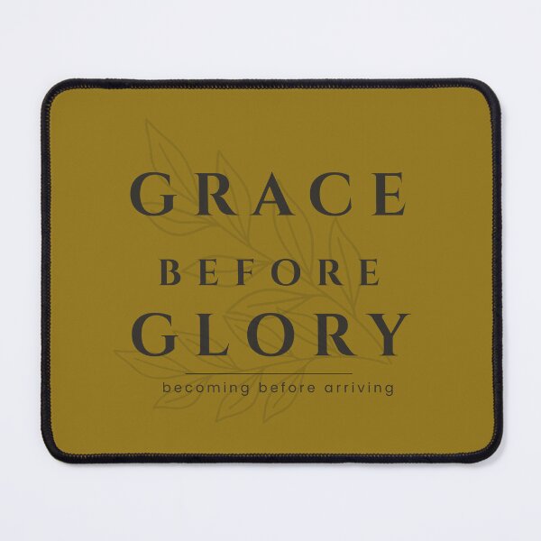 Item preview, Grace Before Glory Christian Typography designed and sold by Velora Co..
