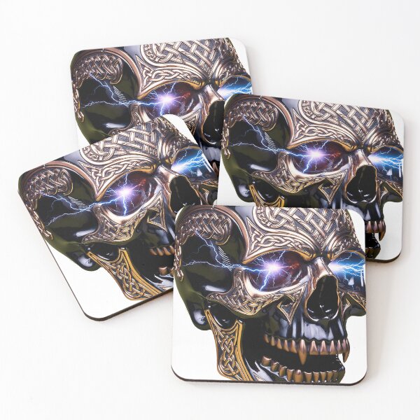 Item preview, Viking Thunder Skull designed and sold by Bluesax.
