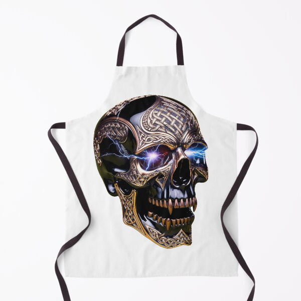 Item preview, Viking Thunder Skull designed and sold by Bluesax.