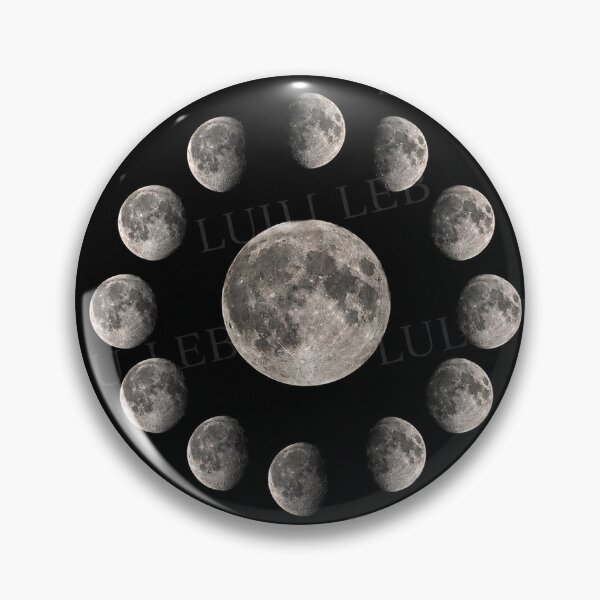 Item preview, Lunar Phases Mandala designed and sold by LuluLeb.