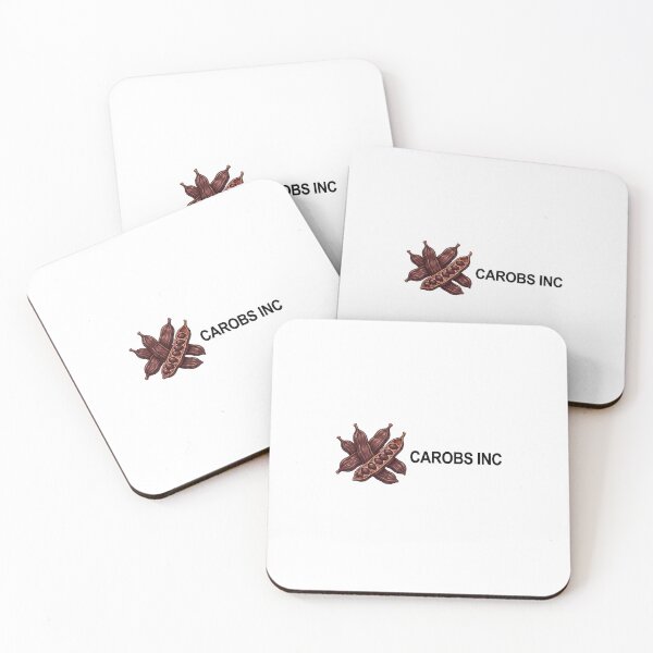 Item preview, Carobs Inc Logo - Minimalist Carob Pods Illustration designed and sold by Lilith.3x313 Vault.
