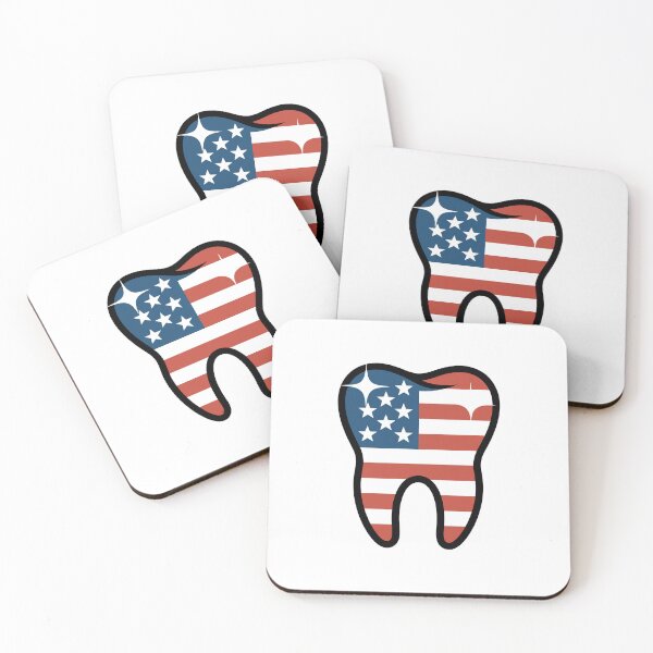 Item preview, American Flag Tooth  designed and sold by jkrphoto.