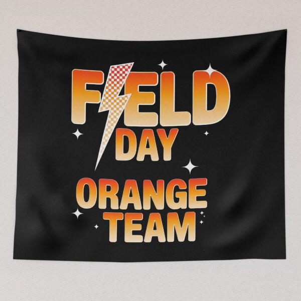Item preview, Field Day Orange Team Field Trip Color Team Teacher designed and sold by SapfireStuArt.
