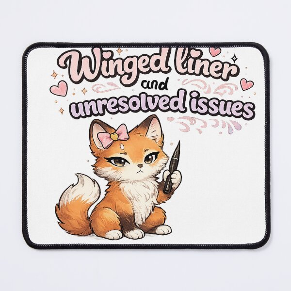 Item preview, Winged Liner and Unresolved Issues  designed and sold by TiredMamaArt.