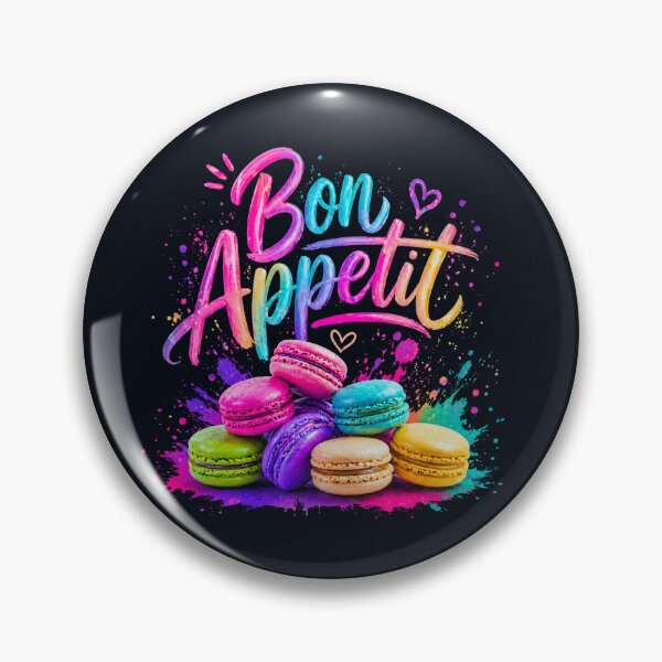 Item preview, Bon Appetit Macaron Colorful Dessert Graphic T-Shirt designed and sold by Aimetoi.