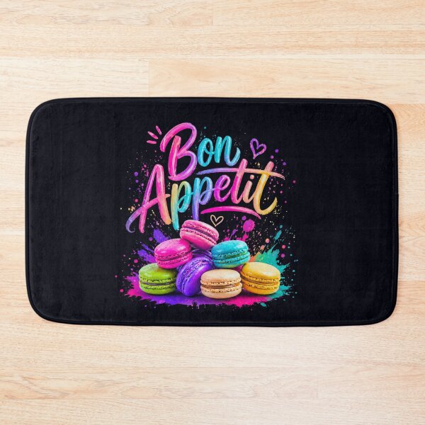 Item preview, Bon Appetit Macaron Colorful Dessert Graphic T-Shirt designed and sold by Aimetoi.