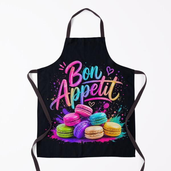 Item preview, Bon Appetit Macaron Colorful Dessert Graphic T-Shirt designed and sold by Aimetoi.