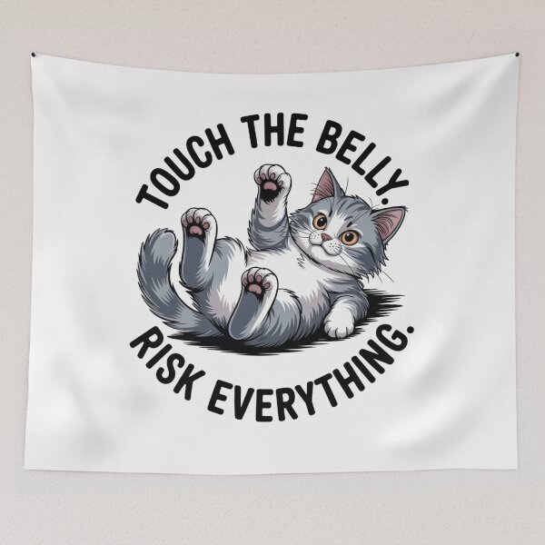 Item preview, funny cat - judgmental cat - sassy cat - cat humor - cat lover - cat mom - cat dad - pointing cat - angry cat - cat warning - sarcastic cat - toe beans - cat attitude - pet humor designed and sold by JansenGS.