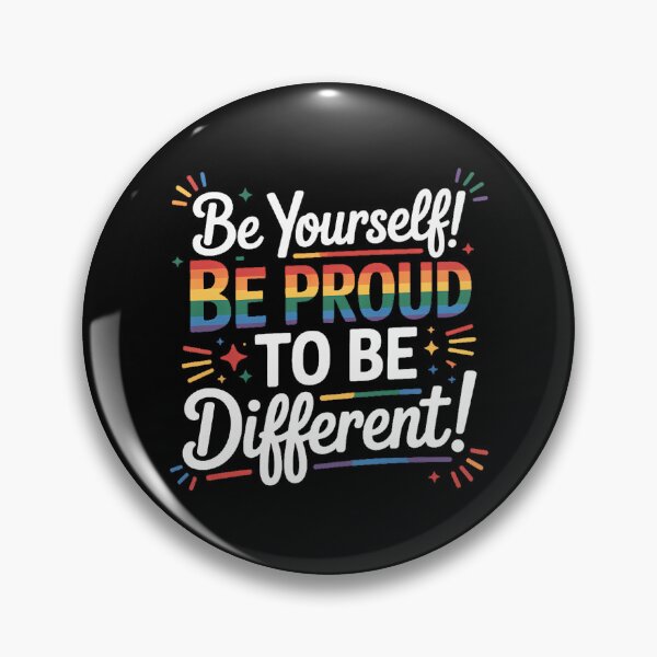 Item preview, Be Yourself Proud LGBTQ Pride Lesbian Gay Transgender LGBT designed and sold by sailorjessiArt.