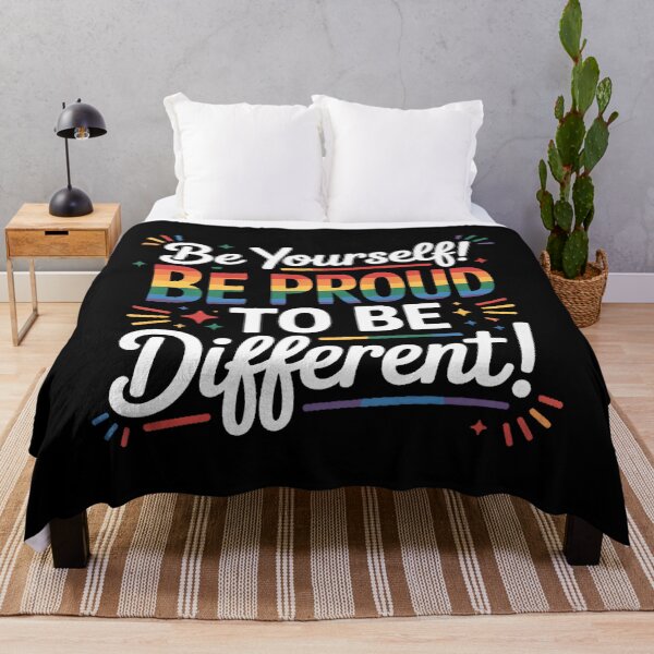 Item preview, Be Yourself Proud LGBTQ Pride Lesbian Gay Transgender LGBT designed and sold by sailorjessiArt.