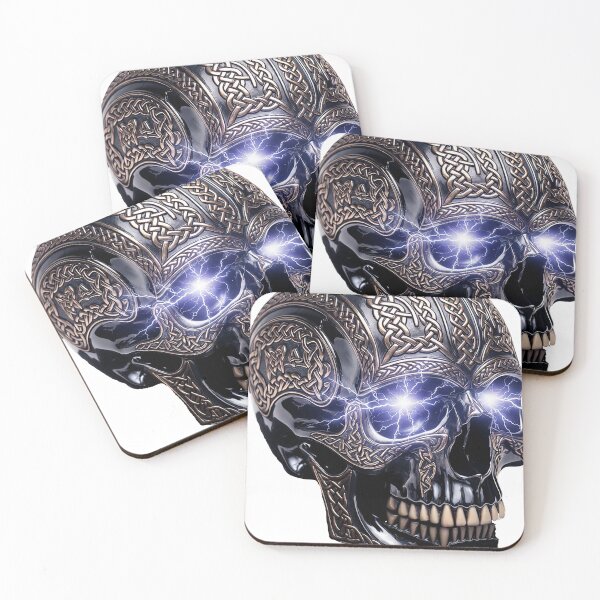 Item preview, Viking Thunder Skull designed and sold by Bluesax.