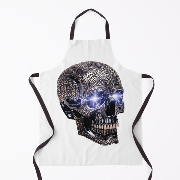 Item preview, Viking Thunder Skull designed and sold by Bluesax.