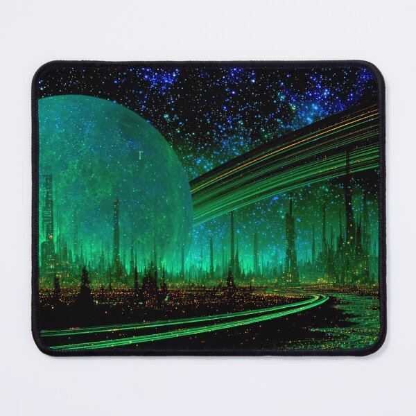 Item preview, Celestial Space City designed and sold by SkyArtCreations.