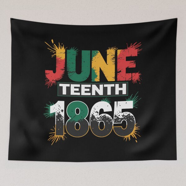 Item preview, Black Freedom Juneteenth 1865 Black Pride designed and sold by sailorjessiArt.