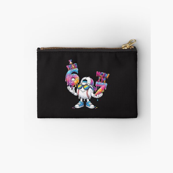 Item preview, I Was 6 Now I’m 7 Funny Baseball Birthday Boy Retro Design designed and sold by kiralynstration.