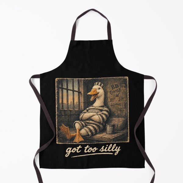 Item preview, Got Too Silly Goose – Funny Jailbird Honk Life Prison Meme designed and sold by PosiMCreations.