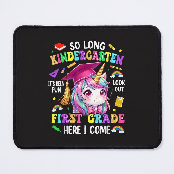 Item preview, So Long Kindergarten Hello First Grade Unicorn Graduation Design designed and sold by kiralynstration.