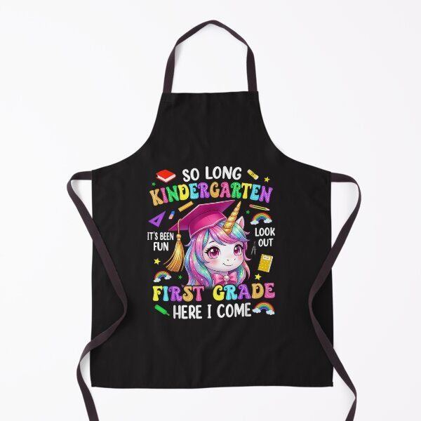 Item preview, So Long Kindergarten Hello First Grade Unicorn Graduation Design designed and sold by kiralynstration.