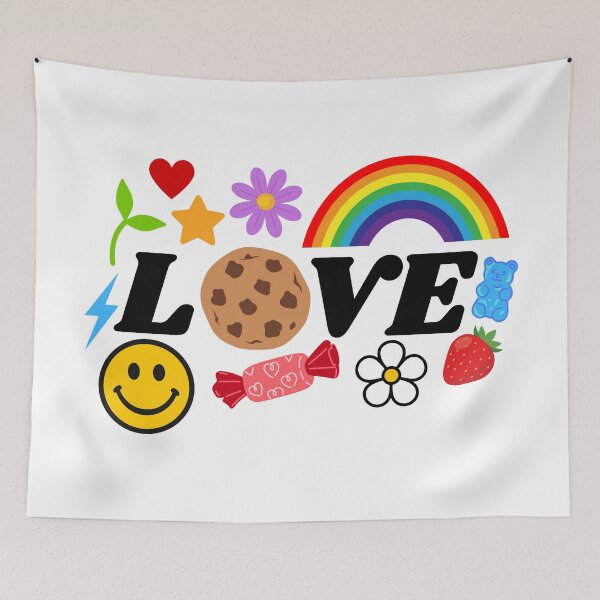 Item preview, In My Love Era Retro Aesthetic Kidcore Graphic designed and sold by Niji Hibana.