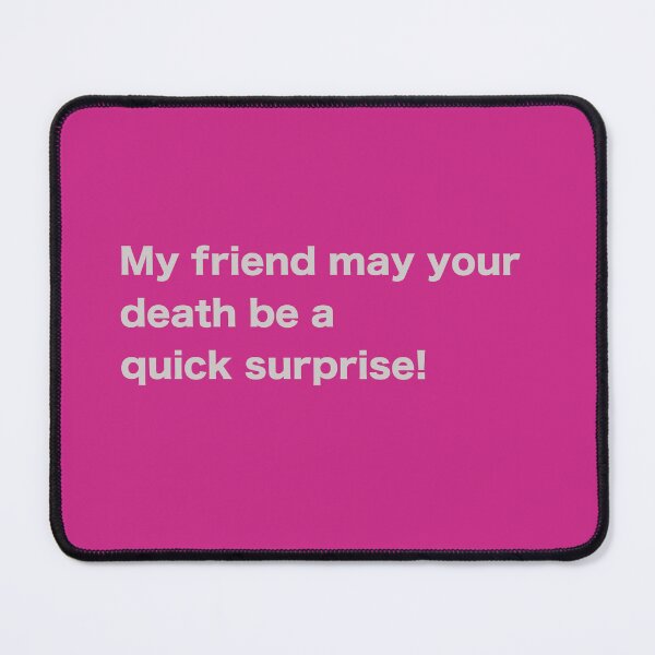 Item preview, Death Wish! designed and sold by The WordCatcher Street.