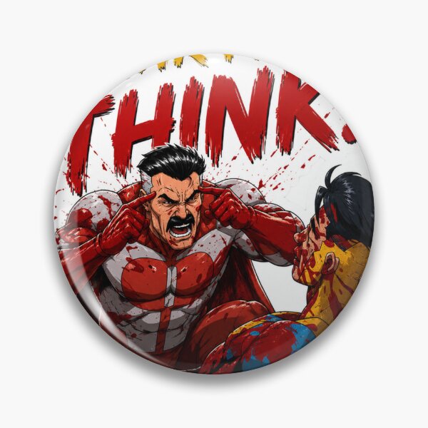 Item preview, THINK MARK, THINK! MEME from Invincible Omniman designed and sold by missbreeze.