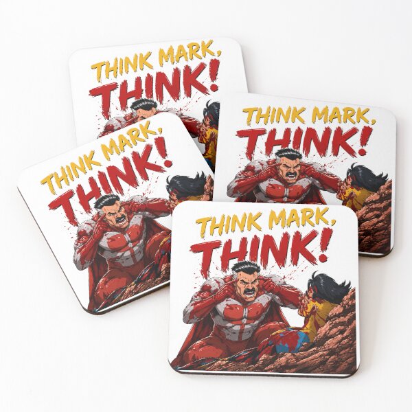Item preview, THINK MARK, THINK! MEME from Invincible Omniman designed and sold by missbreeze.