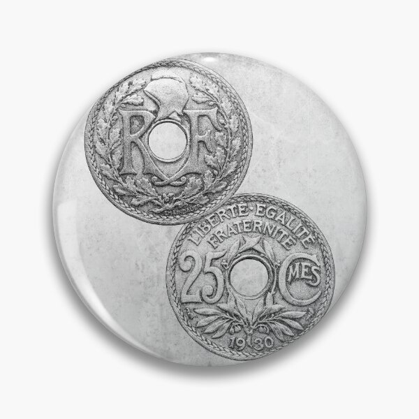 Item preview, 1930 French Republic 25 Centimes Coin Both Sides designed and sold by Ghoul Enterprises.