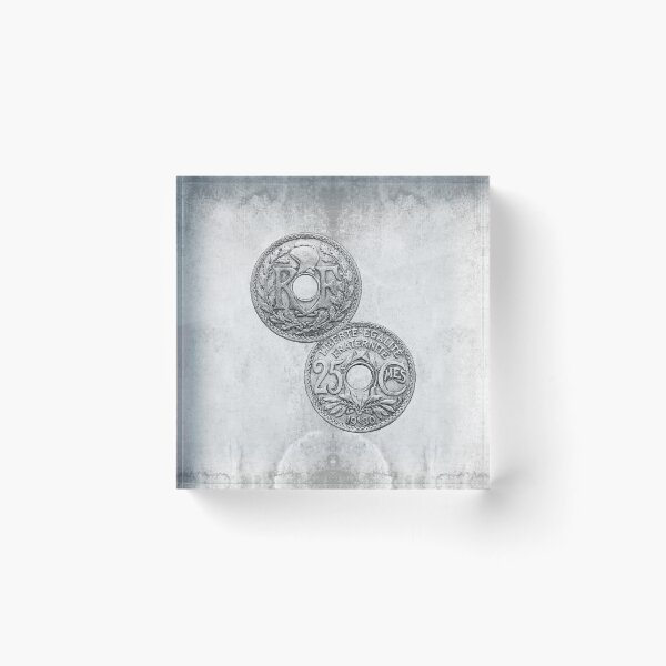 Item preview, 1930 French Republic 25 Centimes Coin Both Sides designed and sold by Ghoul Enterprises.