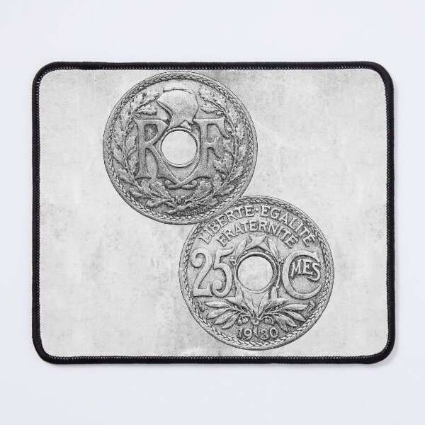 Item preview, 1930 French Republic 25 Centimes Coin Both Sides designed and sold by Ghoul Enterprises.