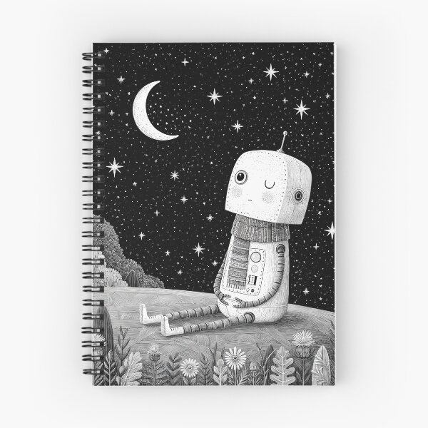 Item preview, The Little Robot's Lament designed and sold by Retro Type.