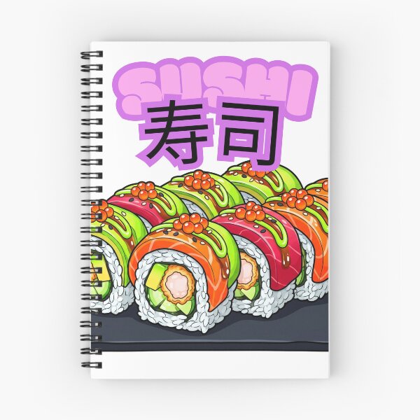 Item preview, Japanese Sushi Platter Anime Food designed and sold by Shirt-Otakus.