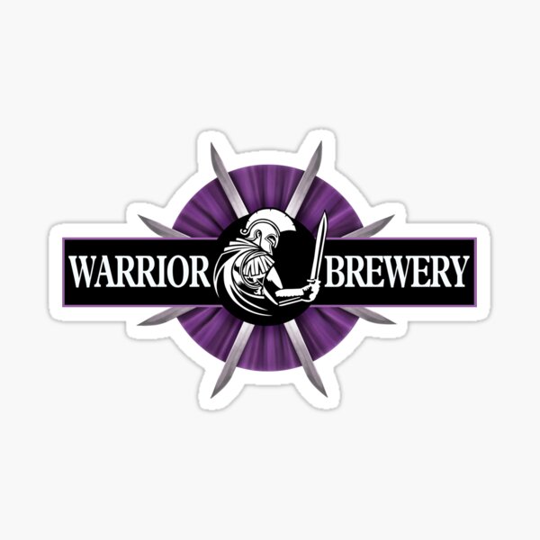 Warrior Brewery merchandise Sticker