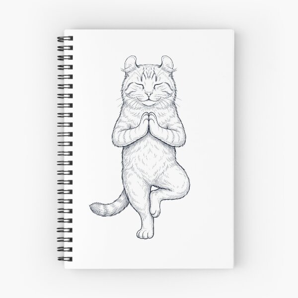 Item preview, Vintage American Curl Cat Yoga Tree Pose Kitten Lover designed and sold by TerryConnells.