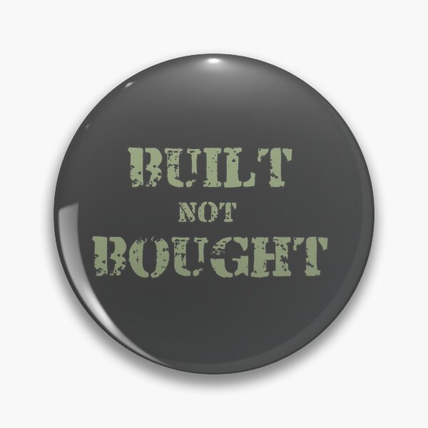 Item preview, Built Not Bought – Car Enthusiast Racing Design for Gearheads III designed and sold by Funnycoin10000.
