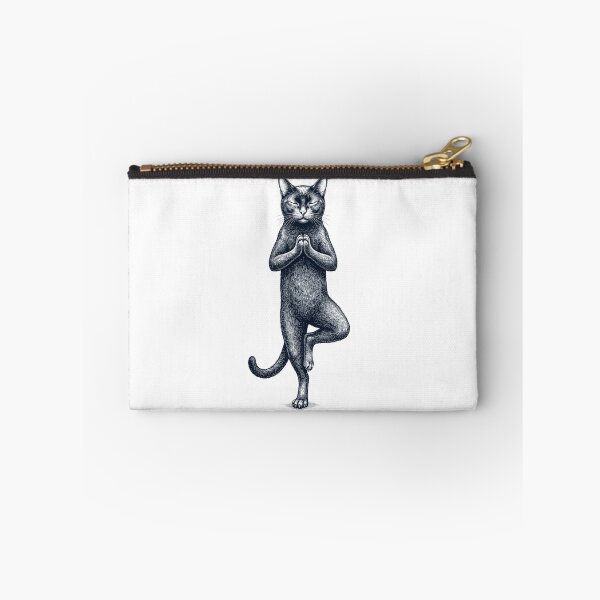 Item preview, Vintage Bombay Cat Yoga Tree Pose Kitten Lover designed and sold by TerryConnells.